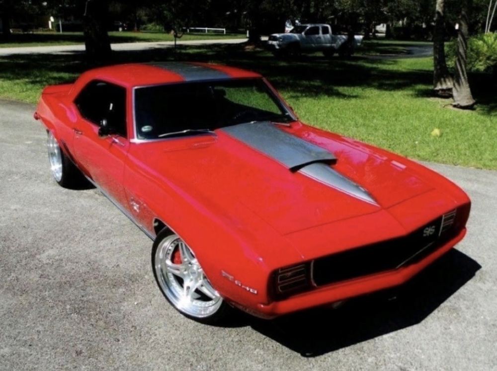 Classic American sports car